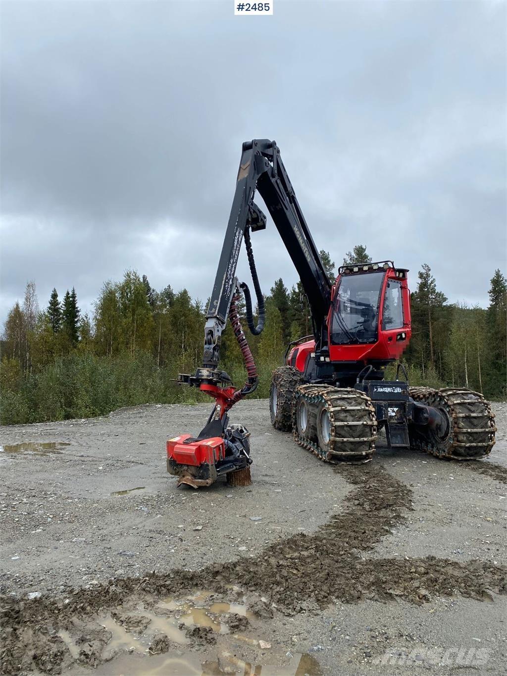 Komatsu HX 901-5 Θεριζοαλωνιστικές μηχανές