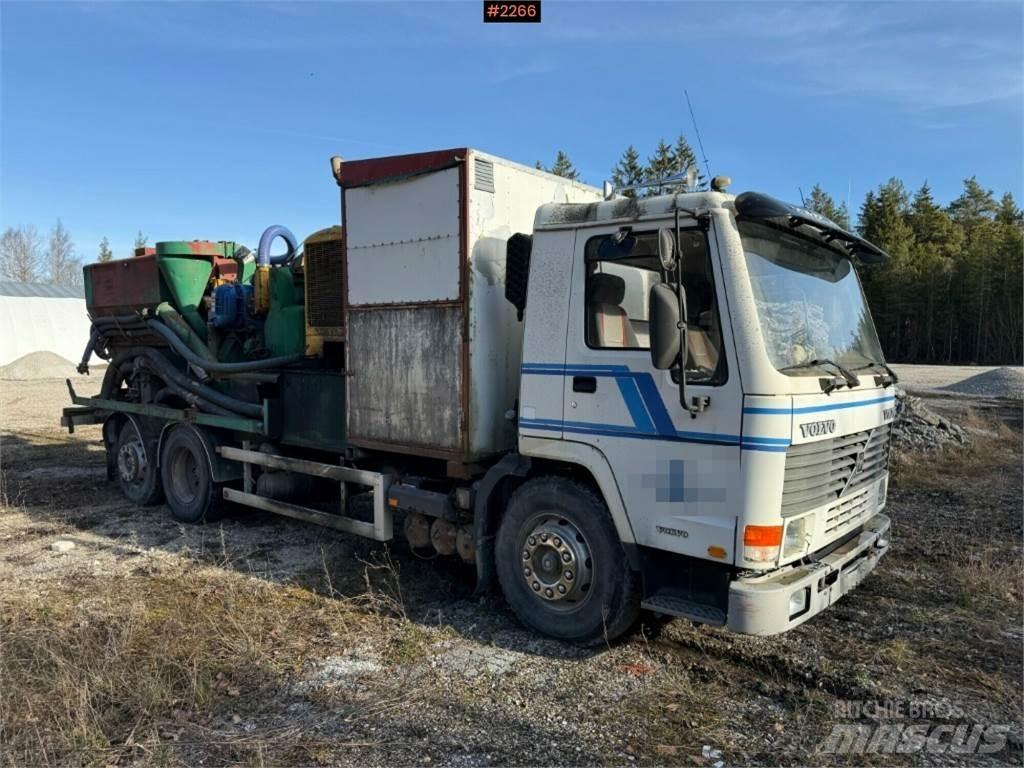 Volvo FL10 Φορτηγά Kαρότσα με ανοιγόμενα πλαϊνά