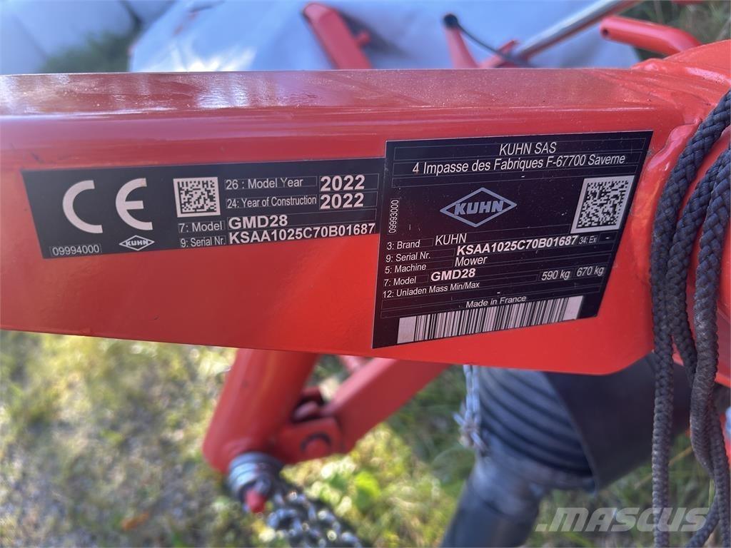 Kuhn GMD 28 Χορτοκοπτικά
