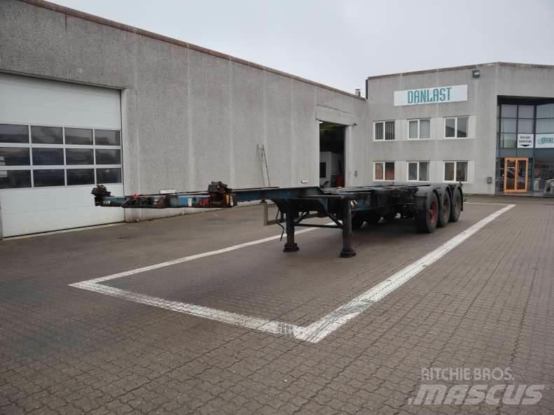 HFR Containerchassis Ημιρυμούλκες Container