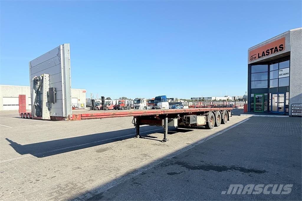 HRD 13.6 m Επίπεδες/πλευρικώς ανοιγόμενες ημιρυμούλκες