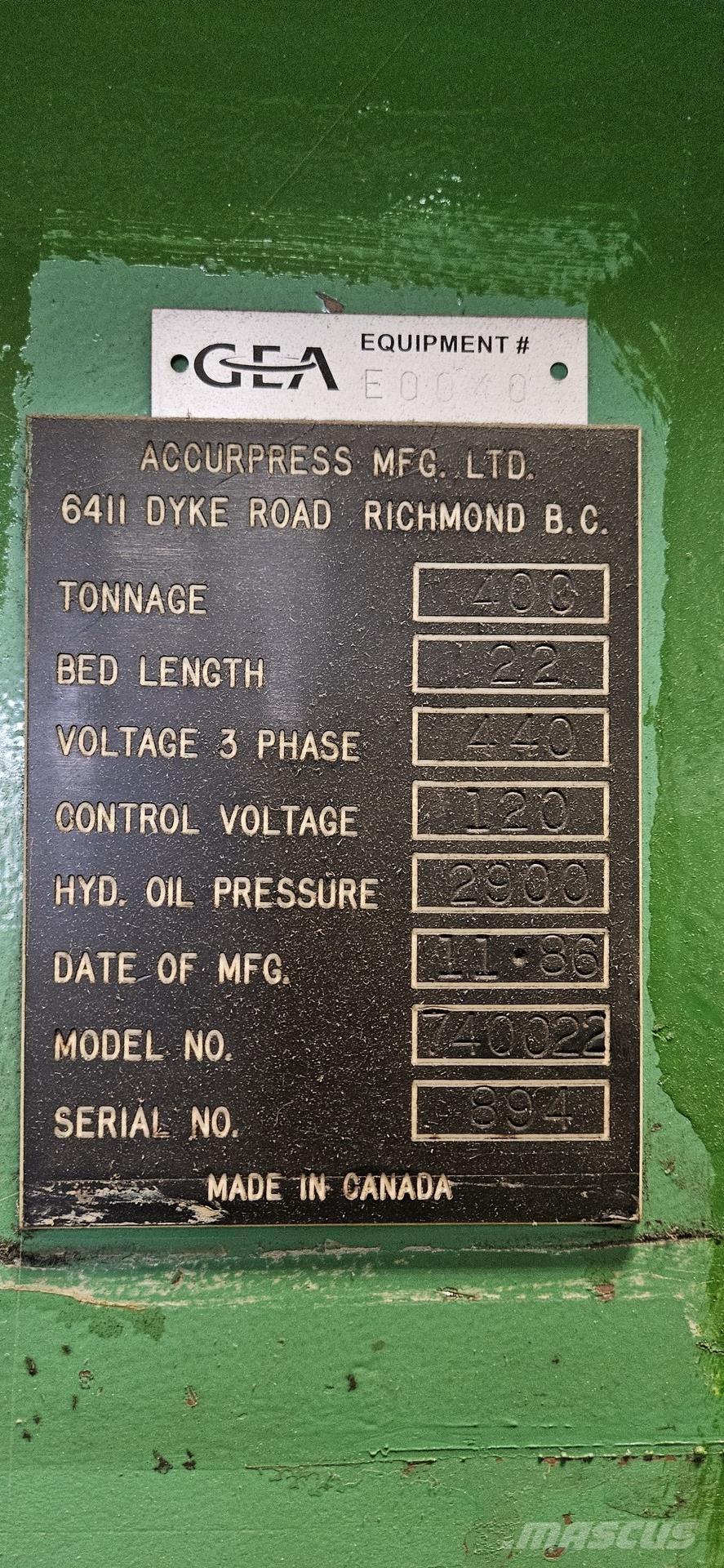  ACCURPRESS 740022 Κατασκευές - Άλλα