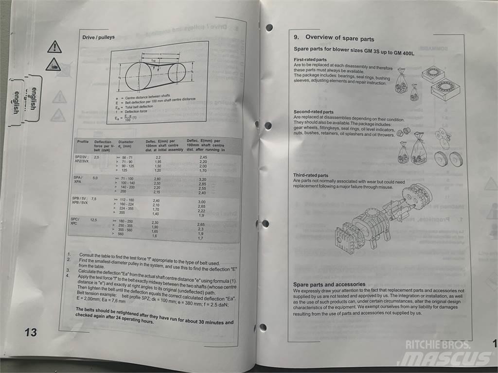 Aerzen GM80L Άλλα εξαρτήματα