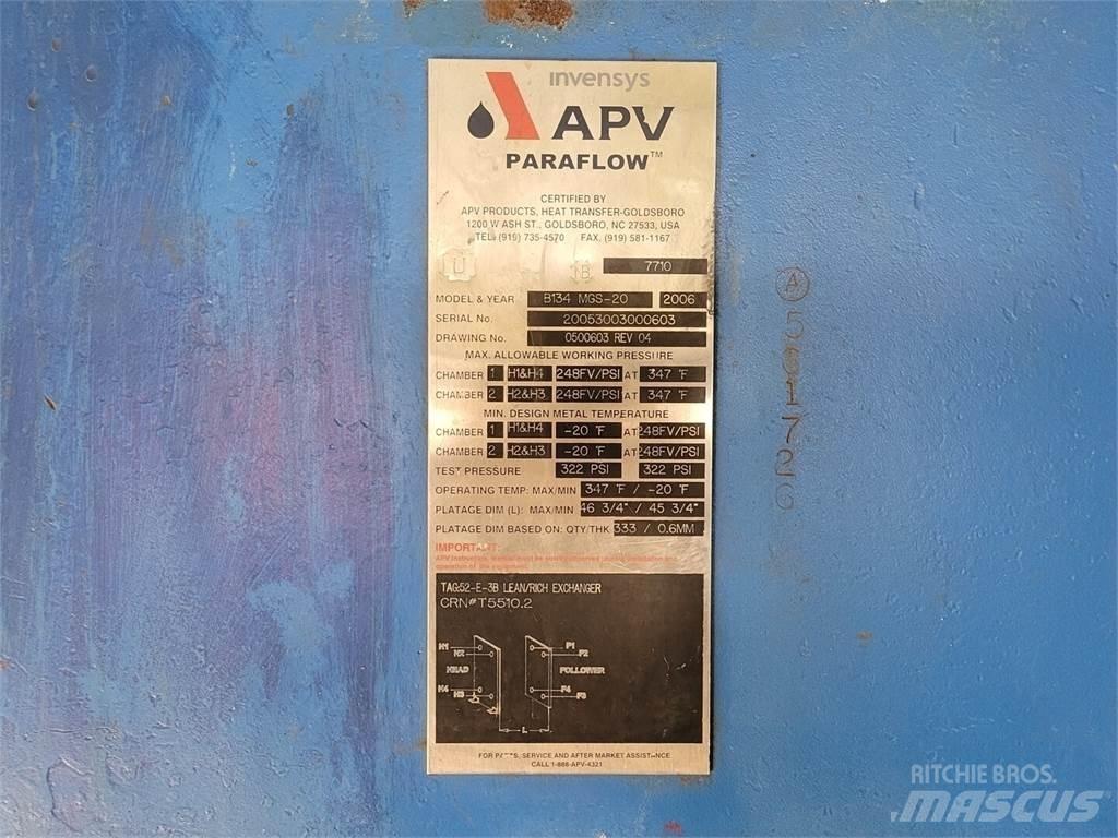 APV B134 MGS-20 Κατασκευές - Άλλα