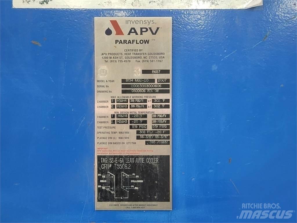 APV B134 MGS-20 Κατασκευές - Άλλα