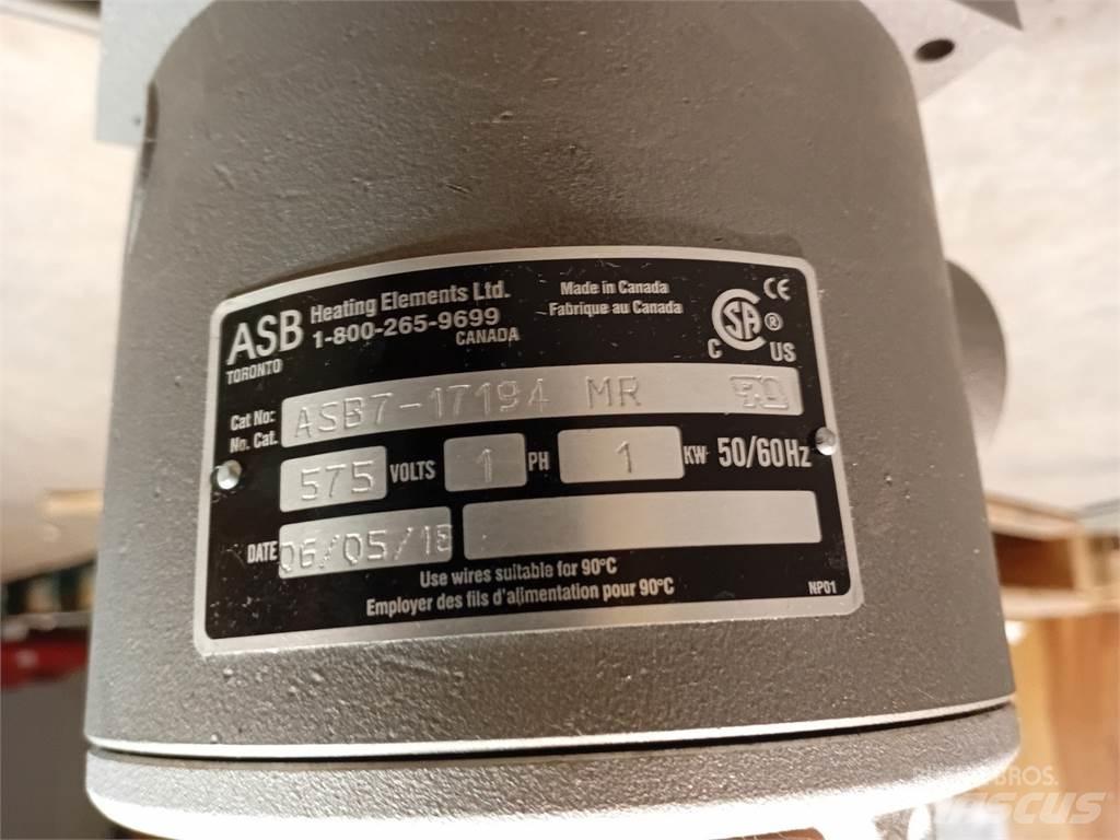  ASB7-17194 MR Εξοπλισμός θέρμανσης και ξεπαγώματος
