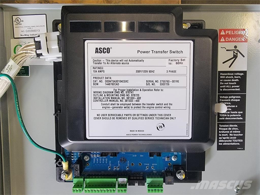 Asco D03NTSSA0104CGXC Κατασκευές - Άλλα