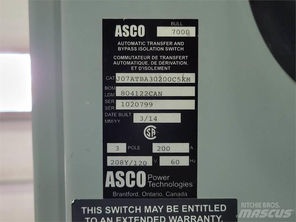 Asco J07ATBA30200C5XM Κατασκευές - Άλλα