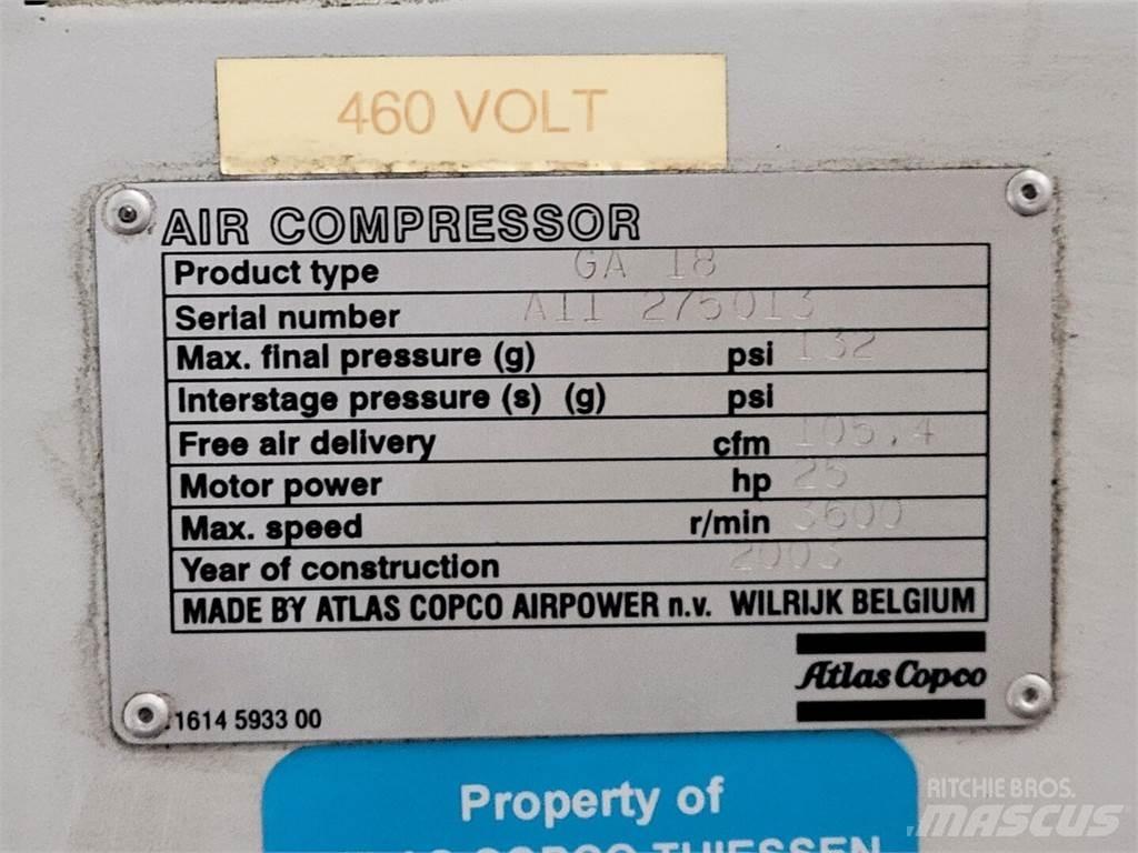 Atlas Copco GA18 Συμπιεστές