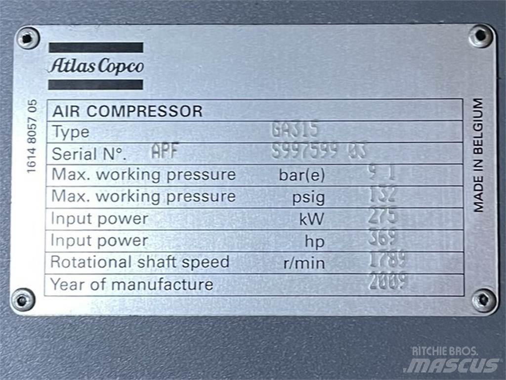 Atlas Copco GA315 Συμπιεστές