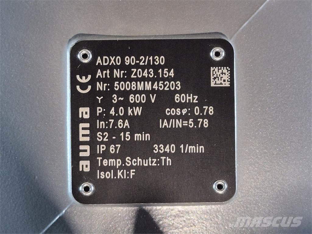  AUMA ADX0 90-2/130 Κατασκευές - Άλλα