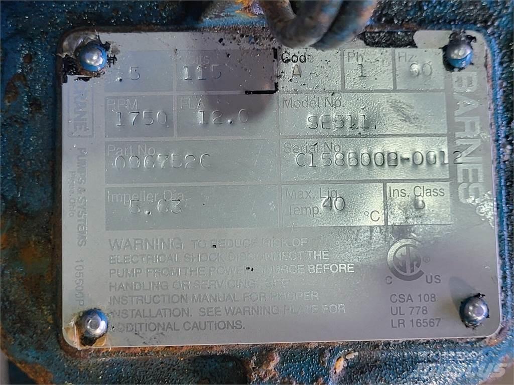  BARNES SE511 Αντλίες νερού