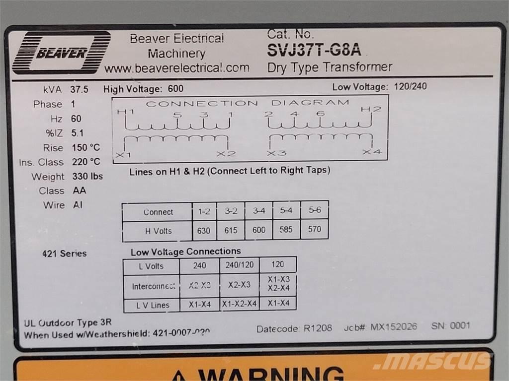  BEAVER SVJ37T-G8A Κατασκευές - Άλλα