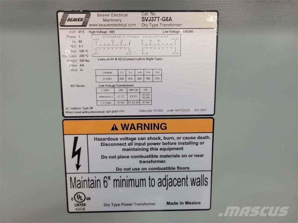  BEAVER SVJ37T-G8A Κατασκευές - Άλλα