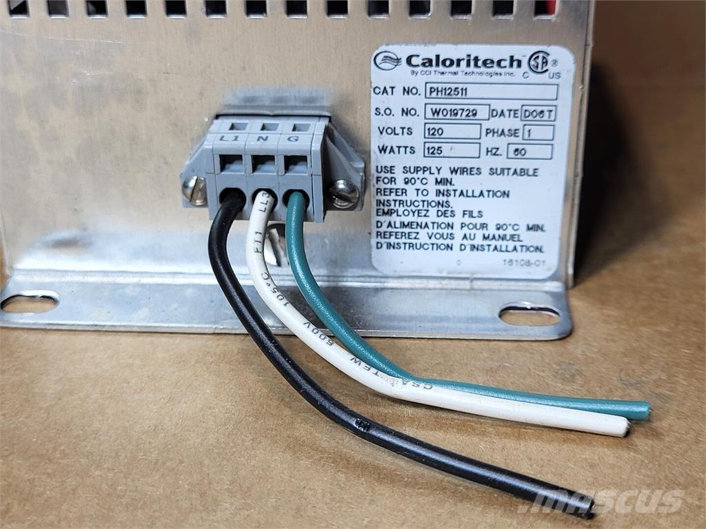  CALORITECH PH1251T1 Εξοπλισμός θέρμανσης και ξεπαγώματος