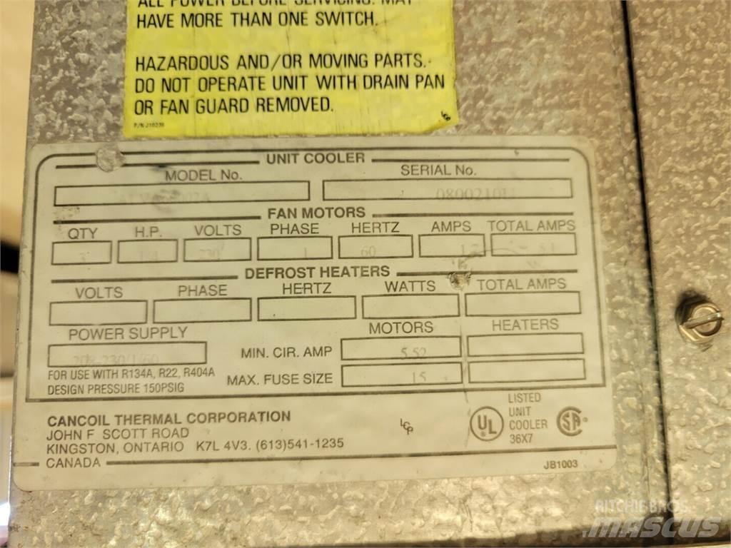  CANCOIL ALVA60002A Εξοπλισμός θέρμανσης και ξεπαγώματος