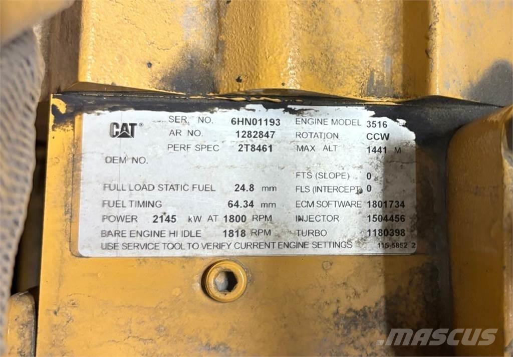CAT 3516B Γεννήτριες ντίζελ