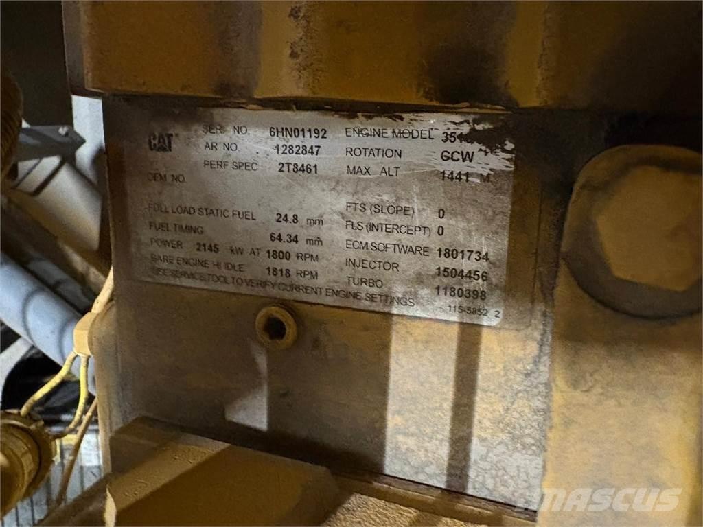 CAT 3516B Γεννήτριες ντίζελ