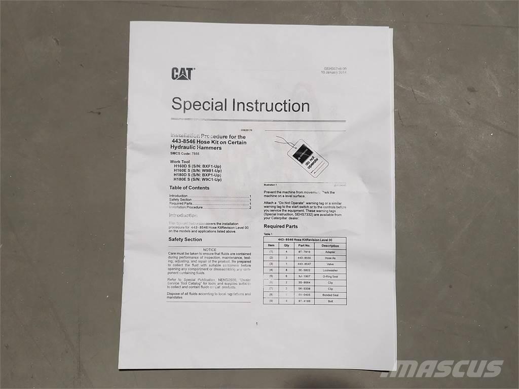 CAT 443-8546 Άλλα εξαρτήματα