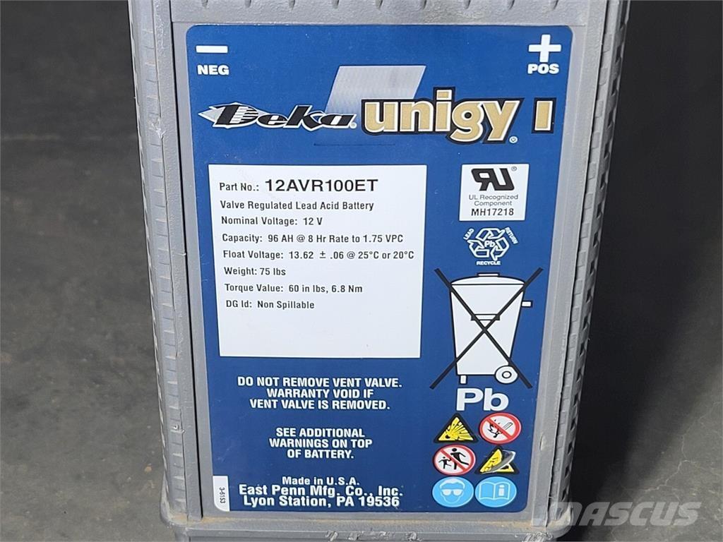  DEKA 12AVR100ET Μπαταρίες