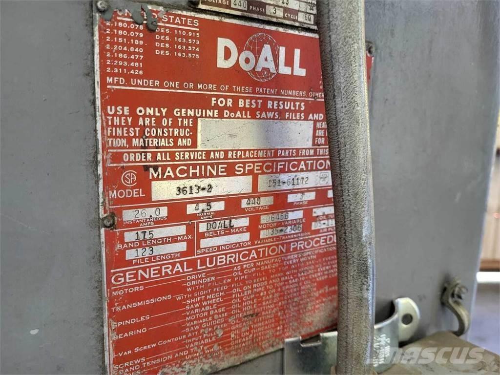 Doall 3613-2 Κατασκευές - Άλλα