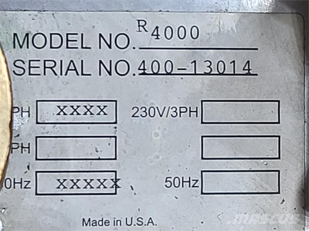  DYNAFLUX R4000 Εξοπλισμός θέρμανσης και ξεπαγώματος