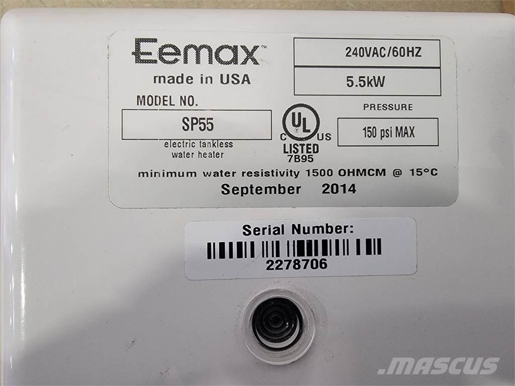  EEMAX SP55 Εξοπλισμός θέρμανσης και ξεπαγώματος