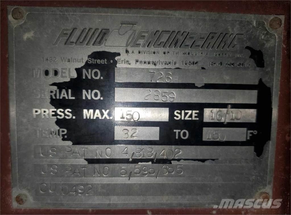  FLUID ENGINEERING 726 Εξοπλισμός πλύσης