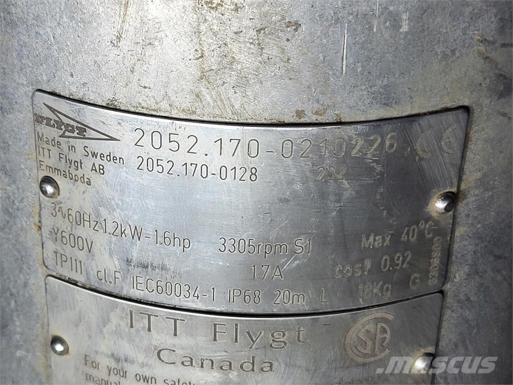 Flygt 2052.170-0128 Αντλίες νερού