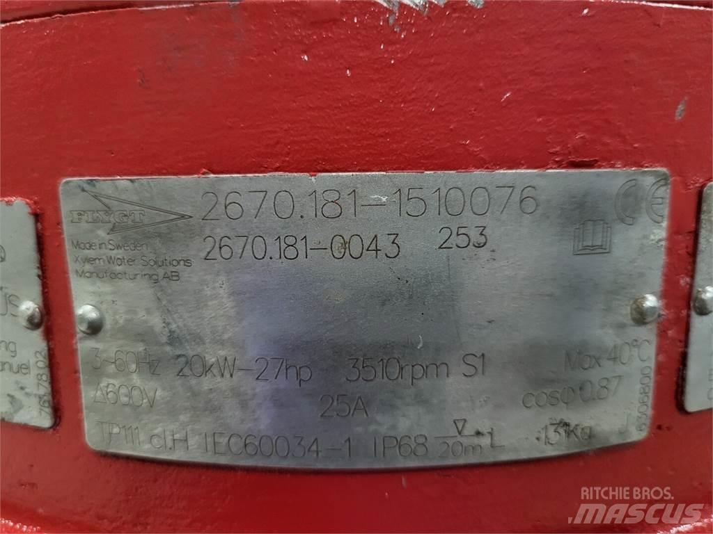 Flygt 2670.181-0043 Αντλίες νερού