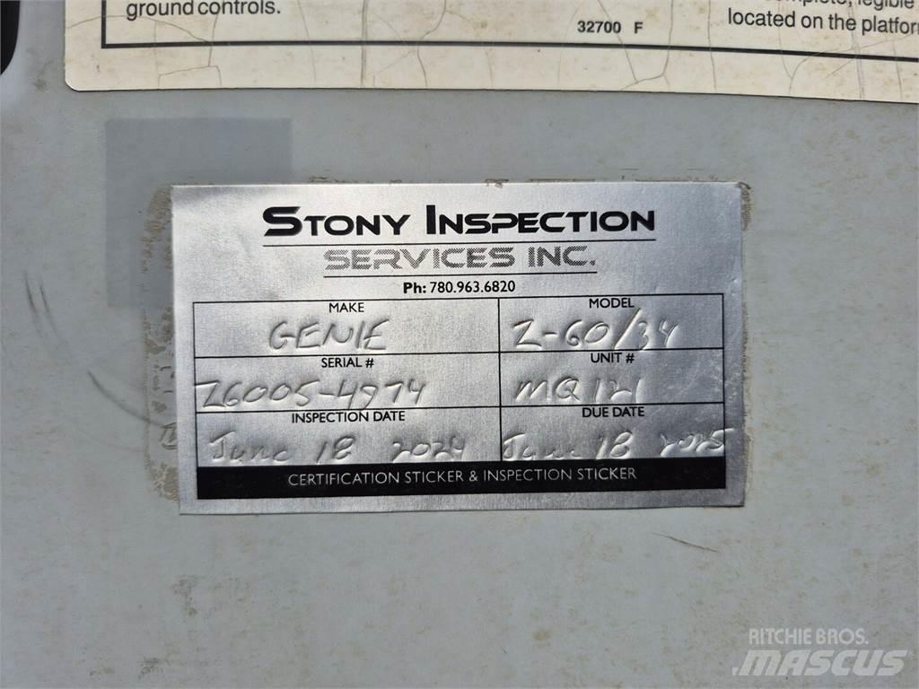 Genie Z-60/34 Ανυψωτήρες με αρθρωτό βραχίονα