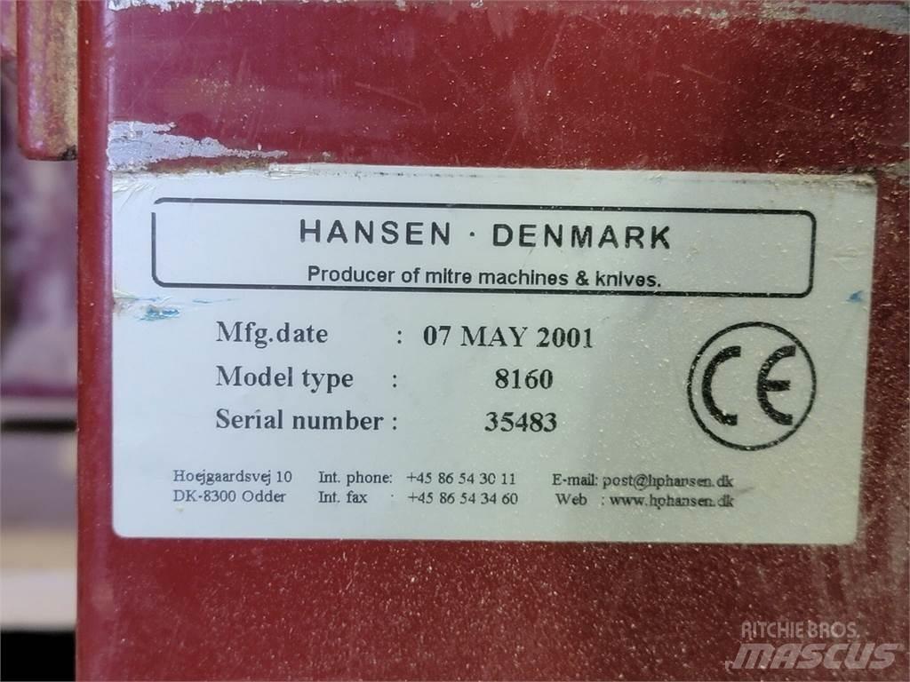 Hansen 8160 Κατασκευές - Άλλα