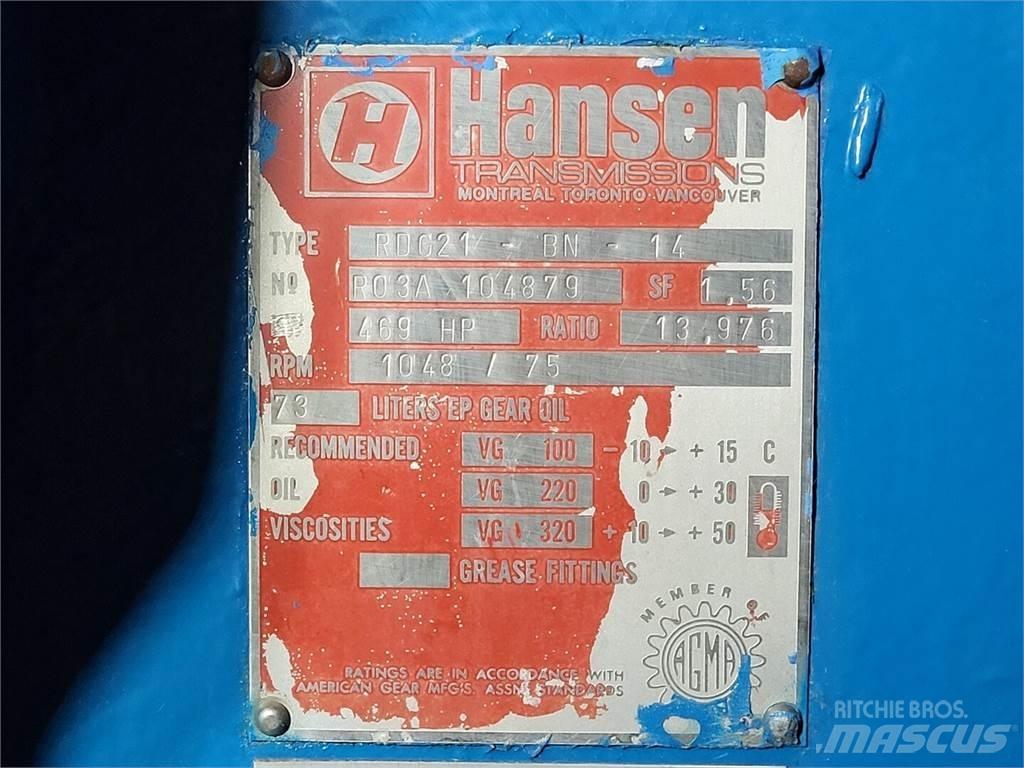 Hansen RDG21F-BN-14 Κατασκευές - Άλλα