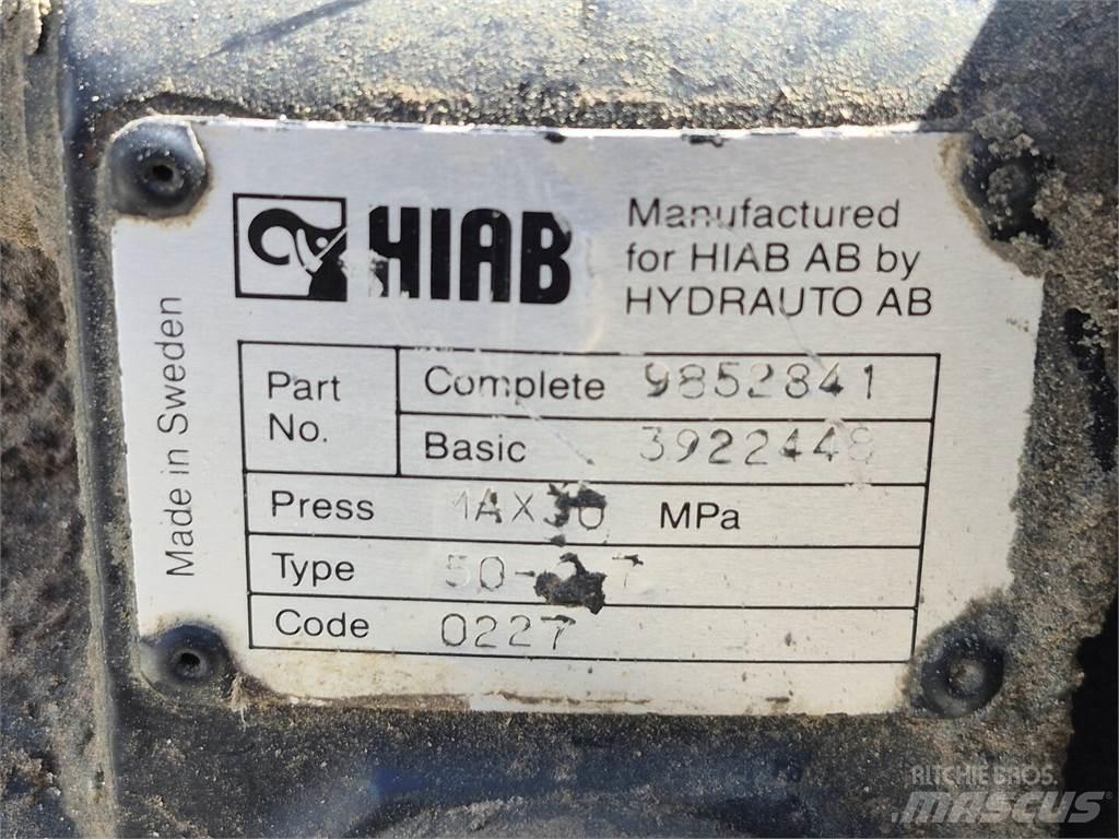 Hiab 122B-2-CL Εξαρτήματα και εξοπλισμός για γερανούς