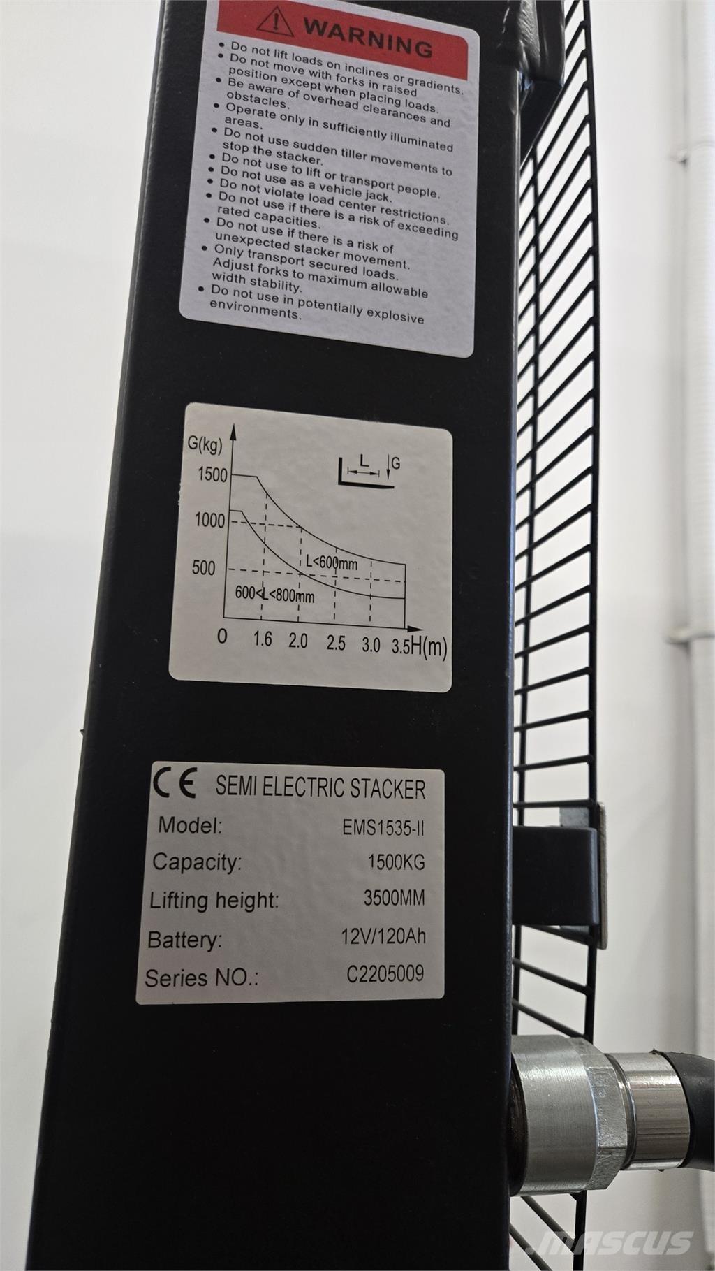  HOC EMS1535-II Κατασκευές - Άλλα