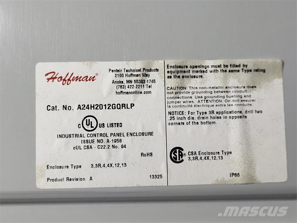 Hoffman A24H2012GQRLP Κατασκευές - Άλλα