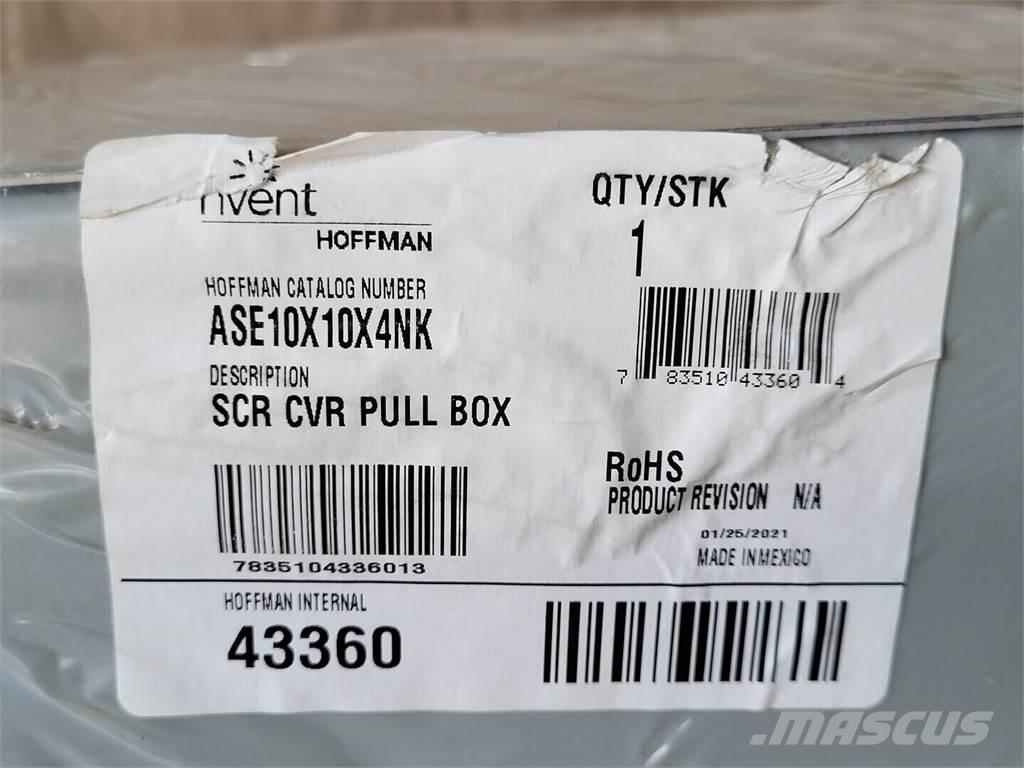 Hoffman ASE10X10X4NK Κατασκευές - Άλλα