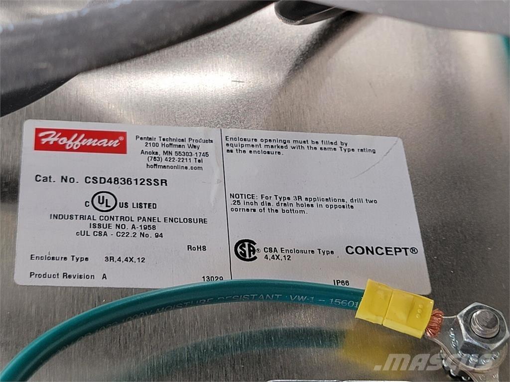 Hoffman CSD483612SSR Κατασκευές - Άλλα