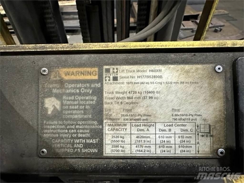 Hyster H60XM Κατασκευές - Άλλα