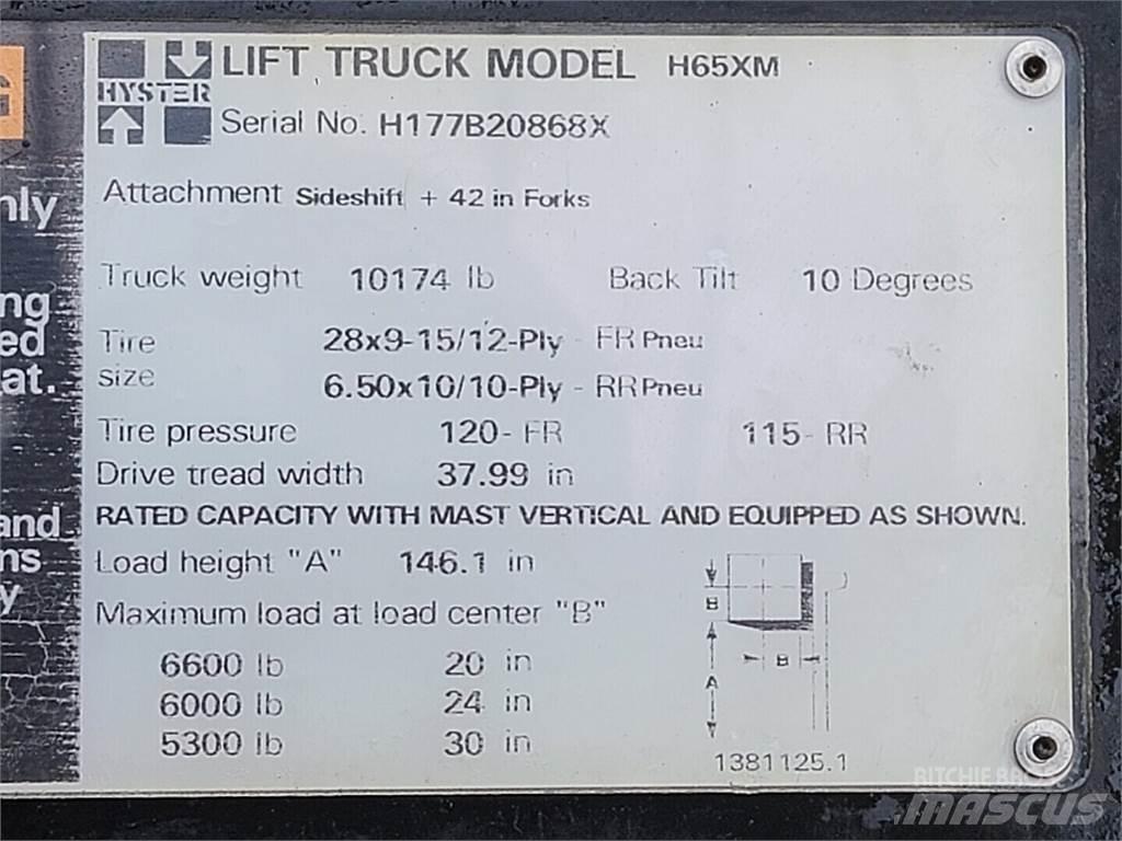 Hyster H65XM Κατασκευές - Άλλα