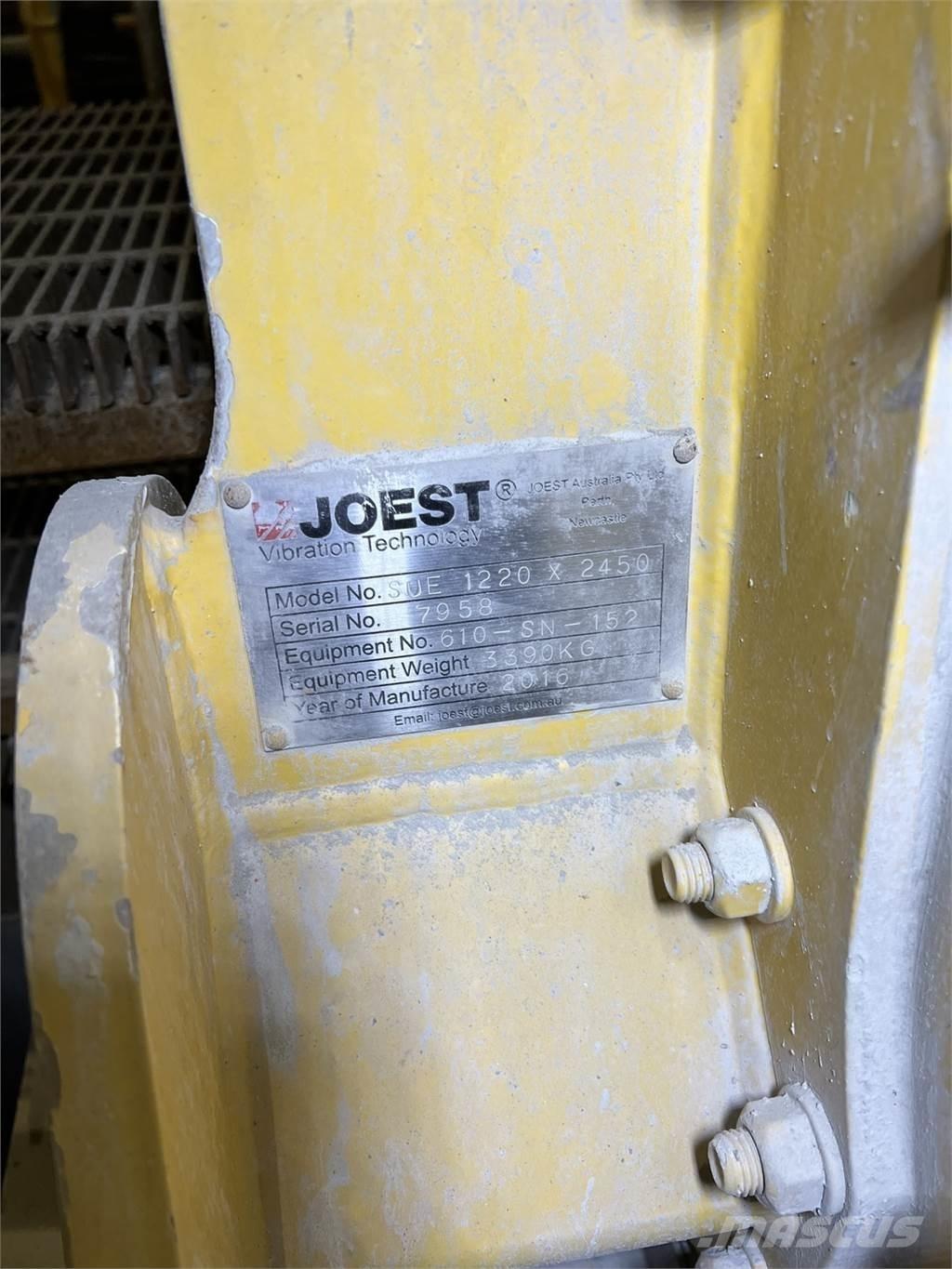  JOEST SUE 1220 X 2450 Εξοπλισμός πλύσης