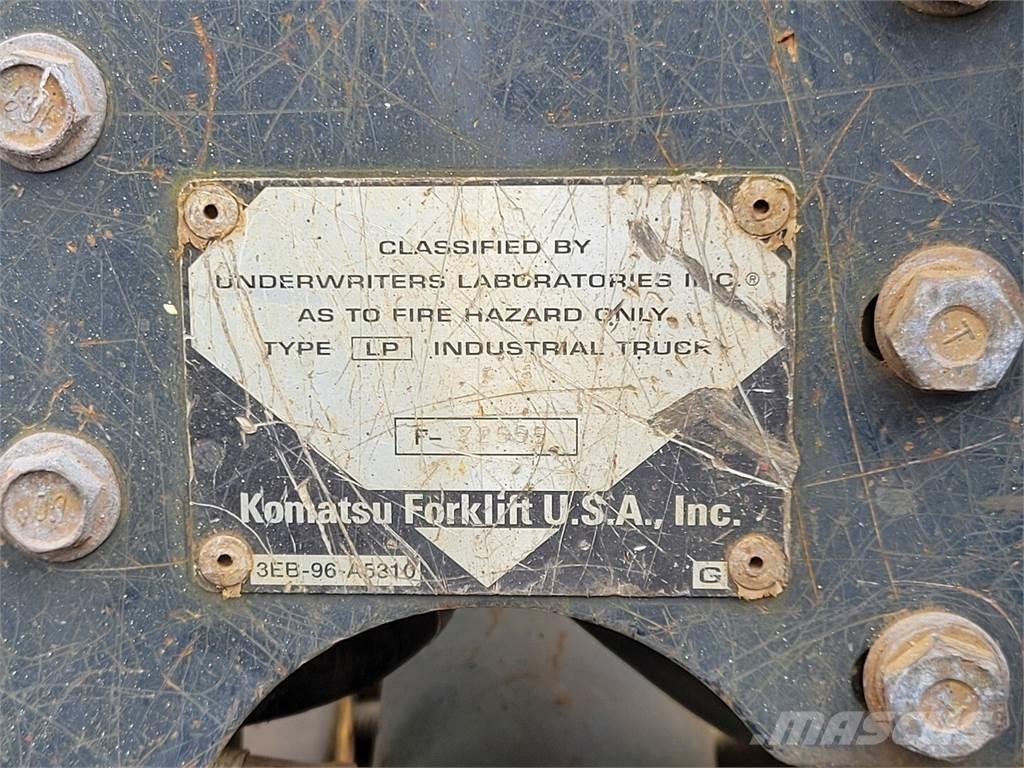 Komatsu FG30HT-14 Κατασκευές - Άλλα