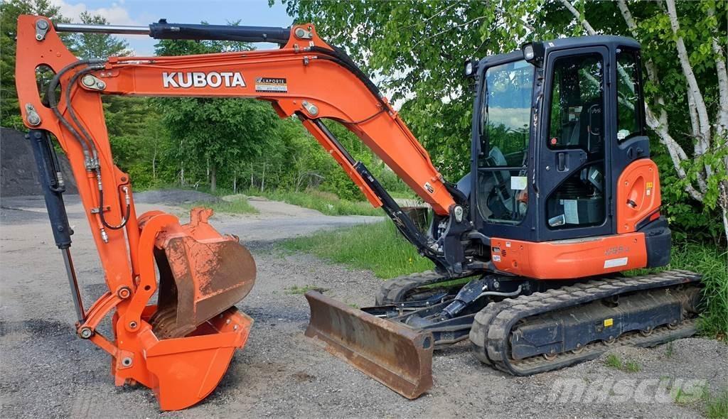 Kubota U55-4 Εκσκαφείς με τροχούς - λάστιχα