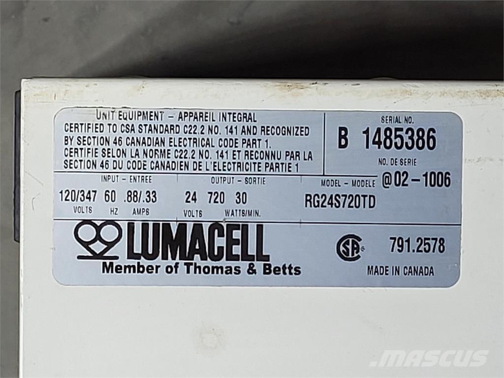  LUMACELL RG24S720TD Μπαταρίες