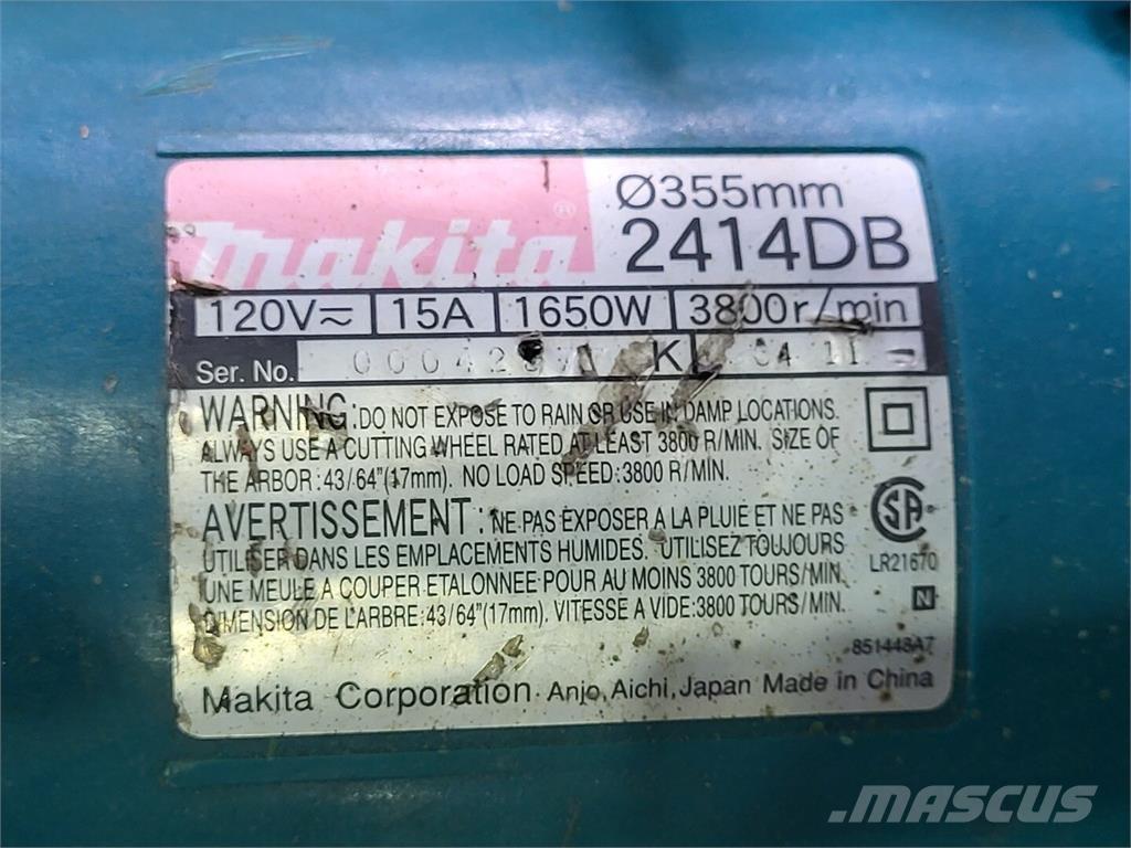 Makita 2414DB Κατασκευές - Άλλα