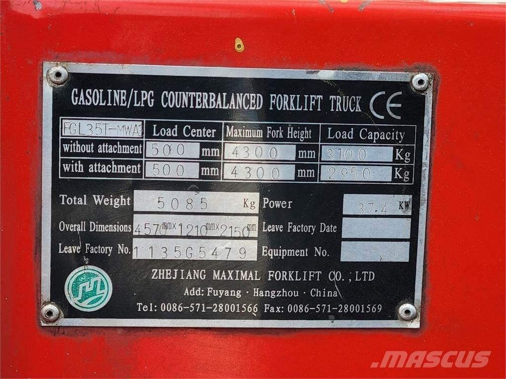 Maximal FGL35T-MWA3 Κατασκευές - Άλλα