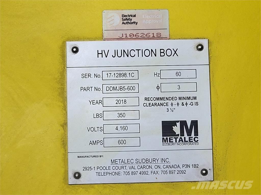  METALEC DDMJB5-600 Κατασκευές - Άλλα