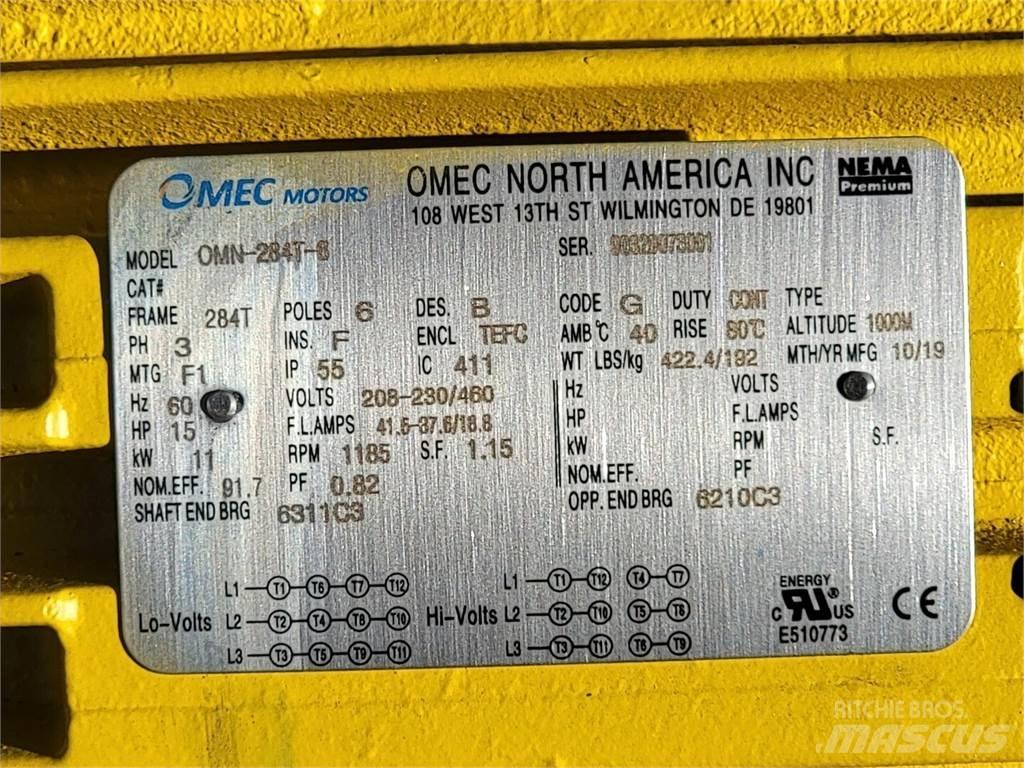  OMEC OMN-284T-6 Βιομηχανικοί κινητήρες