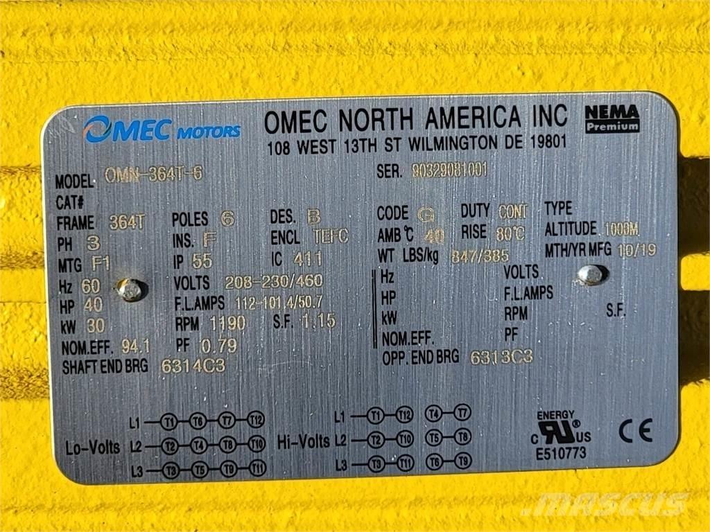  OMEC OMN-364T-6 Βιομηχανικοί κινητήρες