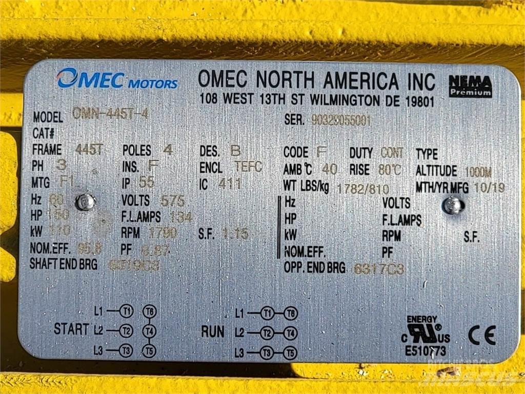  OMEC OMN-445T-4 Βιομηχανικοί κινητήρες